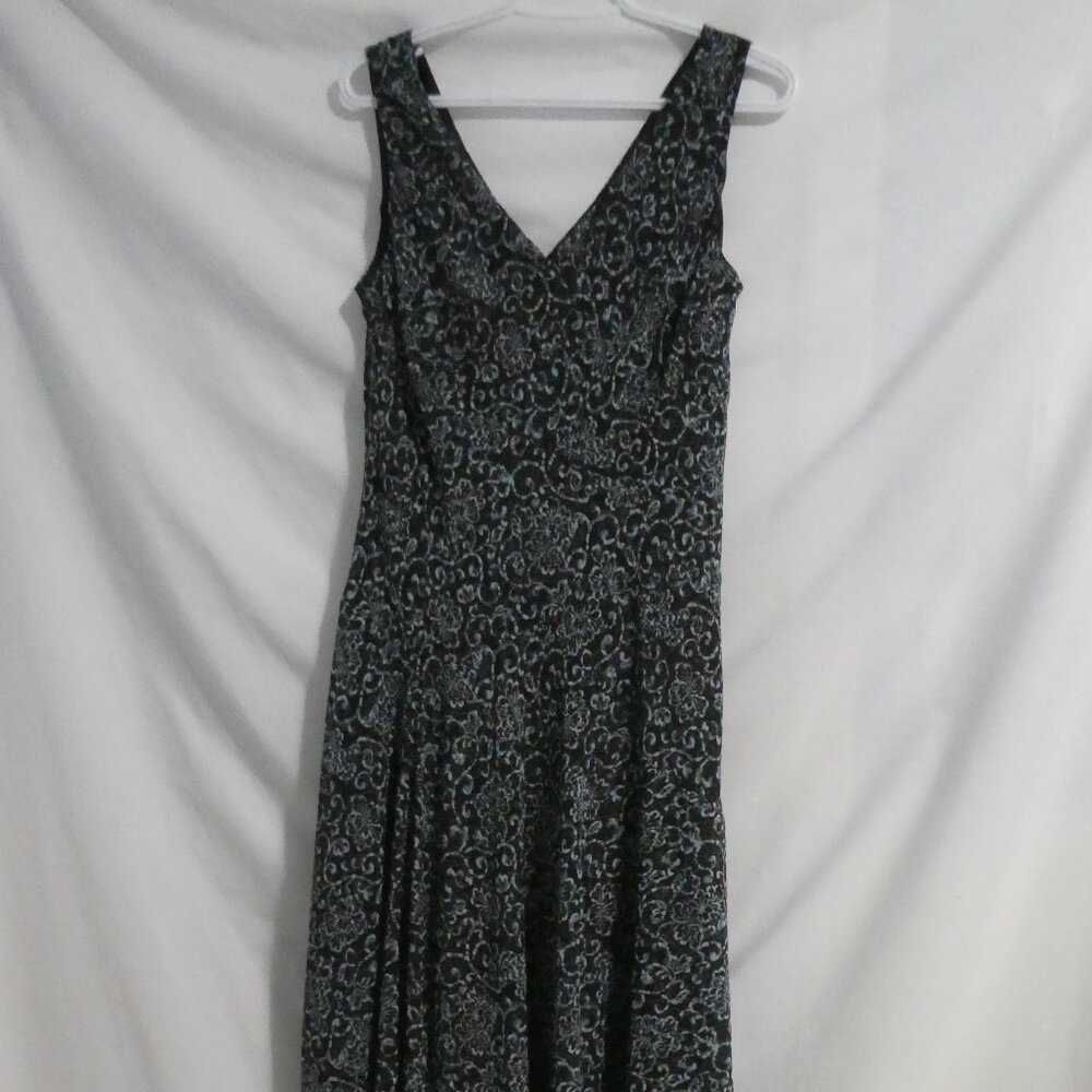 EVAN-PICONE DRESS | size 12 | Gorgeous Floral Patterened Sleeveless Dress